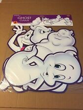NEW HALLOWEEN BEISTLE LARGE GHOST CUT OUTS 4 CT (15.5" - 19") 2016 2 SIDED
