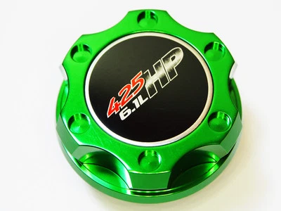 FITS FOR DODGE CHARGER CHALLENGER SRT8 V8 6.1L 425HP HEMI ENGINE OIL CAP GREEN - Image 1 of 3