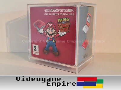 1x ACRYL BOX CASE UV Nintendo Game Boy Advance SP Konsole GBA SP OVP Schutzhülle - Bild 1 von 4