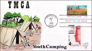#2160 U/A PUGH FDC YMCA Youth Camping Boy Scouts - Picture 1 of 1