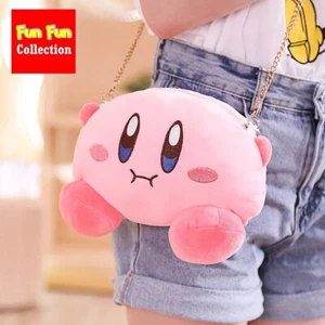 Anime Kirby plush bags toy game Kirby cute plush toy shoulder bag doll - Picture 1 of 7