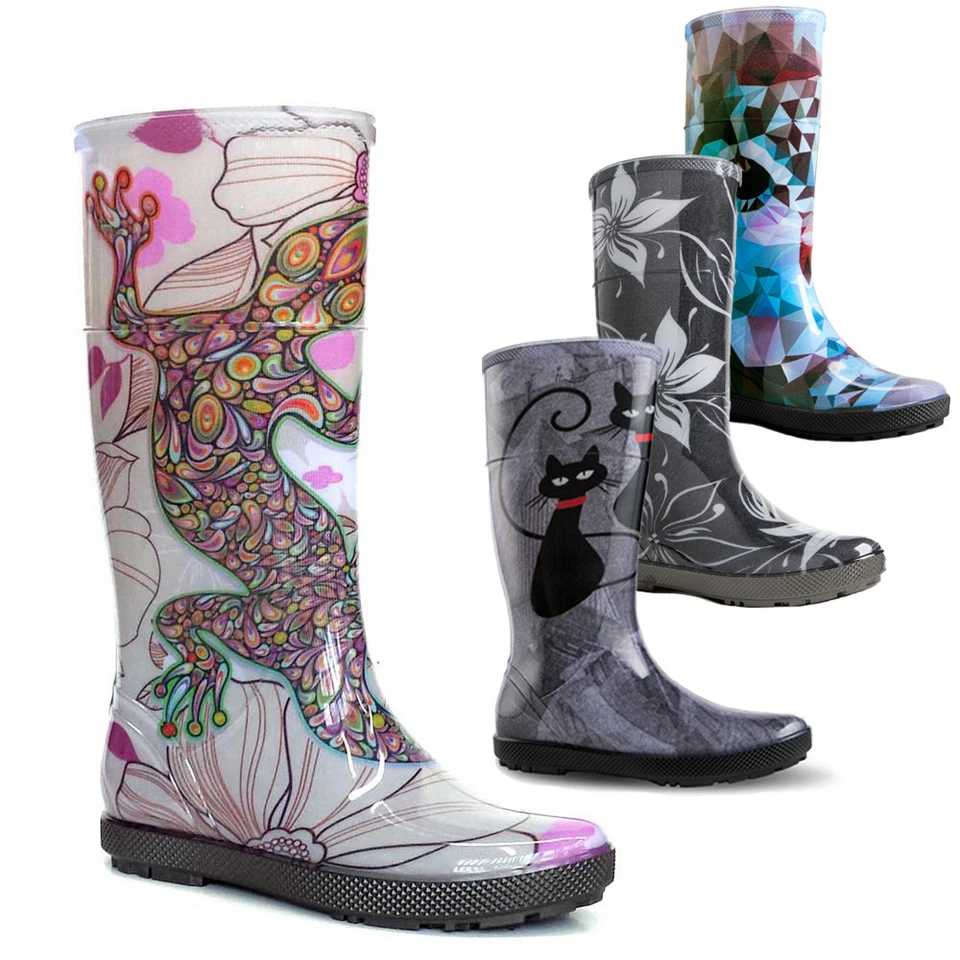 DEMAR Damen Mädchen Gummistiefel Regenstiefel HAWAI LADY EXCLUSIVE