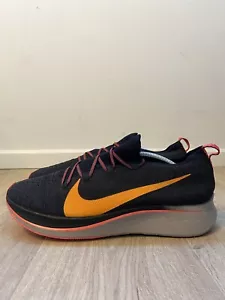 Nike Zoom Fly Flyknit Black Flash Crimson UK12 US13 AR4561-068 VGC RRP £150 - Picture 1 of 6