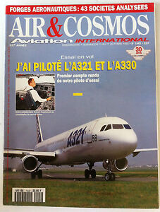 AIR ET COSMOS du 11/10/1993; Essai A321 et A330/ Forges Aeronautique, analyse