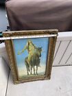 Vintage Native American Print “Appeal to the Great Spirit” W/ Art Nouveau Frame