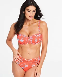 Sunseeker Dainty Ditsy Wired Bikini Top J D Williams - 18F - Picture 1 of 1