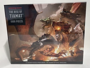 Dungeons & Dragons The Rise of Tiamat Dragon Puzzle 1000pcs Jigsaw Puzzle - Picture 1 of 4