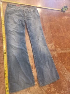 AG Adriano Goldschmied Jeans Womens 27R Blue Denim The Angel Boot Cut #S132 - Picture 1 of 4