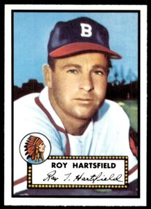 1983 Topps 1952 Reprint Series Roy Hartsfield Boston Braves #264