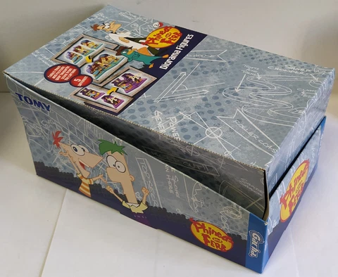 Phineas and Ferb Tomy Gacha Box 12 Packs Diorama Figures Cover