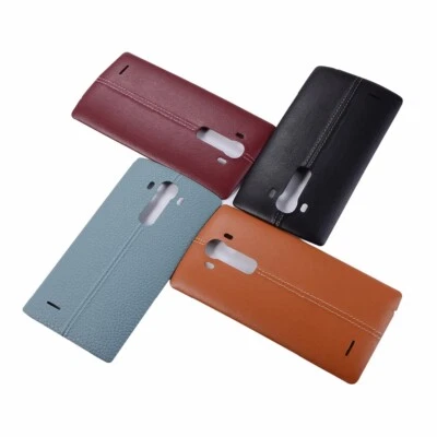 Artificial Leather Back Battery Cover Housing Door for LG G4 Battery Cover +NFC - Image 1 of 4