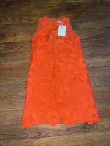 NWT Pearl by Lela Rose Blush Floral Lace Midi Dress Size 2 Orig. $535 - Picture 1 of 7