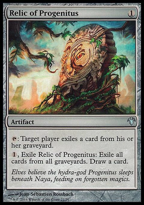 MTG Magic the Gathering Relic of Progenitus (21/30) Modern Event Deck 2014 LP - Image 1 of 1