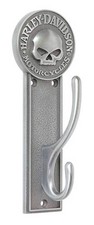 Harley-Davidson Willie G Skull Coat Hook, Antique Pewter Finish HDL-10132