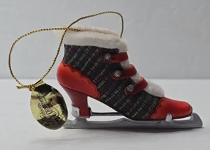 NWT Heirloom Ornaments By Ashton Drake "Sweet Adelaide Skate"-Stepping In Time - Picture 1 of 10