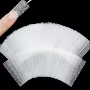 240 Pieces Silk Nail Extension Wrap Fiberglass Wrap Nail Art Extension DIY Prote - Picture 1 of 12