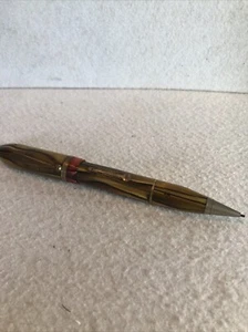 New Banker VTG, Fountain Pen Pencil Combo Carmel & Red - Picture 1 of 10