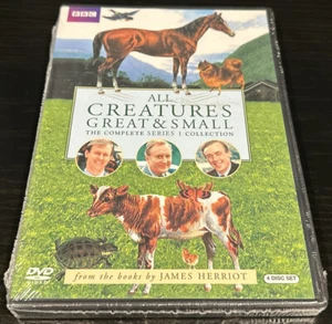 All Creatures Great & Small The Complete Series 1 Collection DVD 4-Disc Set New - Foto 1 di 4
