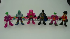 Imaginext Batman 3" figures 6 pieces used - Picture 1 of 6