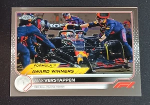2022 Topps Chrome F1 #196 Max Verstappen - Formula 1 Award Winners - Picture 1 of 2