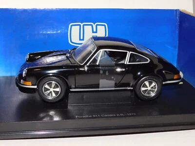 Porsche 911 Carrera 2.4L 1972 Black EAGLE RACE UH 3220 1:18 - Image 1 of 4
