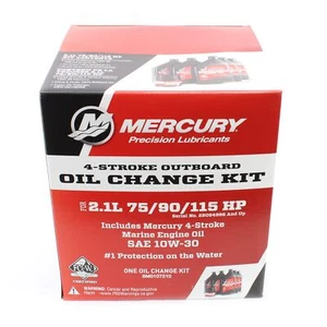 Mercury Marine Outboard Oil Change Kit for 75hp 90hp 115hp 4 Stroke EFI - Picture 1 of 4