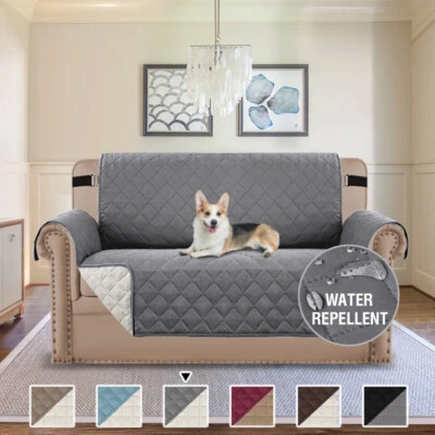 Sofa Protector for Dogs/Cats/Pets Sofa Slipcover with Non Slip Elastic Strap - image 1 of 4