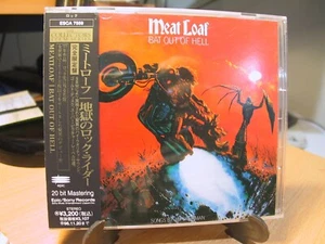 24K Gold CD Sony ESCA-7559 Meat Loaf Bat Out Of Hell OBI Japan NM - Bild 1 von 5