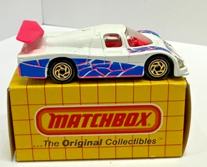 Matchbox MB66 weiß Sauber Gruppe C Grand Prix Racer neuwertig in Sammlerbox - Bild 1 von 6