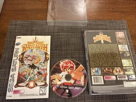 Magic Knight Rayearth Sega Saturn Working Designs CIB w/Reg Card Hikaru Variant!