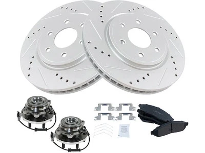 Kit de pastillas de freno y rotor y buje de rueda 48874BVMN para Nissan Xterra 2005-2015 Foto 1 de 3
