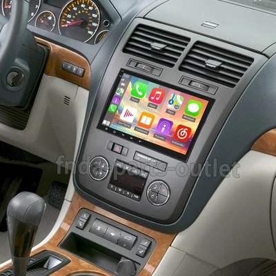 8英寸Carplay Android 15适用于土星Outlook 2007-2010汽车收音机GPS立体声2+32GB — 第 1/4 张图片