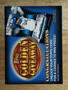 2012 Topps Golden Giveaway Code Karten #GGC10 Sandy Koufax - Bild 1 von 2