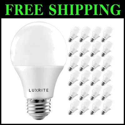 Indoor/Outdoor 24-Pack 9W LED Light Bulbs Dimmable - Image 1 of 4