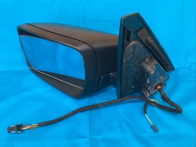 Espejo retrovisor delantero izquierdo para puerta del conductor Land Rover Range Rover 2006-2009 negro fabricante de equipos originales usado Foto 1 de 2