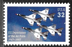 HICK GIRL- MNH. U.S. STAMPS SC#3167 1997 AIR FORCE DEPARTMENT G93 - Picture 1 of 1