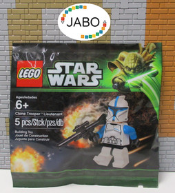 (J 1) LEGO 5001709 Clone Trooper Lieutenant Star Wars Polybag NEW/MIB