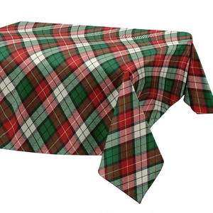 Christmas Tablecloth – Stain-Resistant Fabric, Perfect for Kitchen Decor - Picture 1 of 9