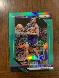 2018-19 Panini Prizm Green Prizm Charles Barkley #5 Suns - Foto 1 di 2