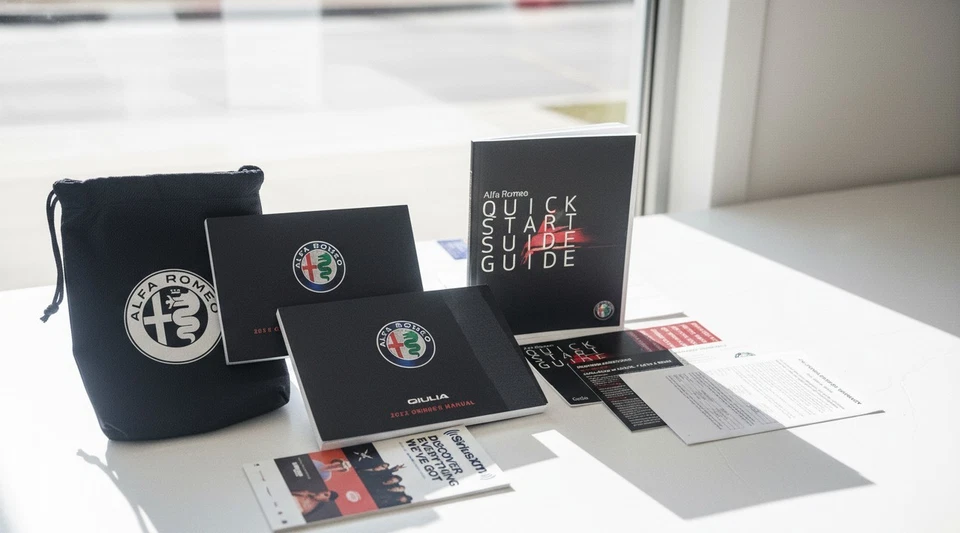 2022 阿尔法罗密欧朱利亚车主手册套装 — 第 1/1 张图片