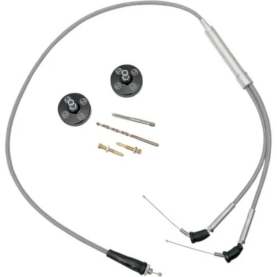 Moose Carburetor Cap Kit - Black ATV/UTV 33-CRB02-BLK 1050-0033 - Image 1 of 3