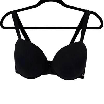 JOE BOXER Gentle Lift Underwire BRA Size 38DD Black With Back Lace New - Image 1 of 4