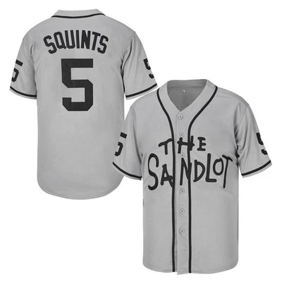 The Jet Rodriguez #5 Michael Squints The Sandlot Movie Baseball Jersey Foto 1 de 4