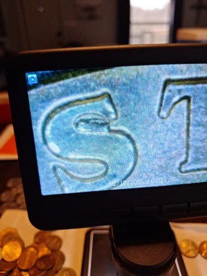 2007 George Washington Gold Dollar Error - Image 1 of 4