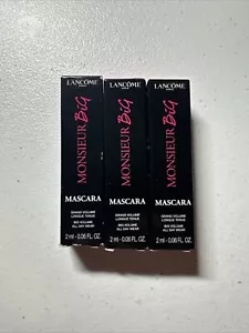 Lancome Monsieur Big Mascara Black Travel Size 2ml New In Box - Picture 1 of 5