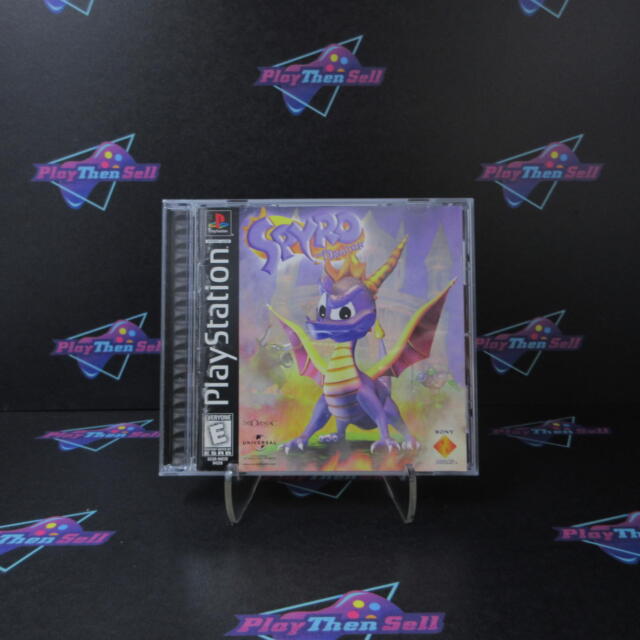 SPYRO THE DRAGON-PLAYSTATION 1-JOGO ZERADO(1/) 