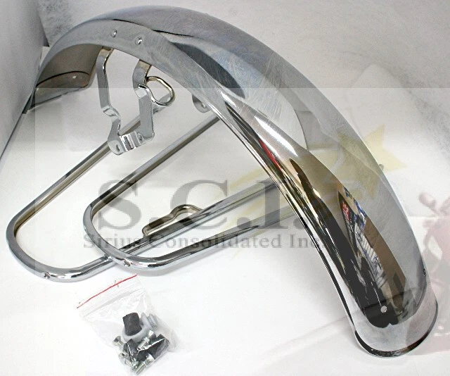 KIT GUARDABARROS DELANTERO HONDA CB350 CB350G CB350F CB360 CB400F CB500 Foto 1 de 3