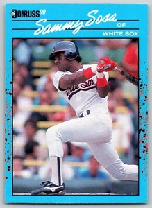 Sammy Sosa 1990 Donruss Best of the American League Rookie RC #104 White Sox - Foto 1 di 2