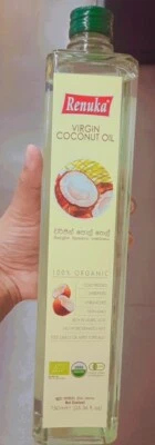 100% High Organic Extra Pure Live Virgin Coconut Oil 750ml (25.36 fl. oz) - Image 1 of 4