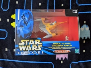 Star Wars Gallob Episode 1 Action Fleet Naboo Fighter Hasbro 1999 SEALED - Picture 1 of 5